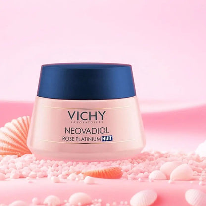 Creme Noite Vichy Peptídeo Colágeno – Hidratante Acalma Pele Danificada Melhora Flacidez Secura Revitaliza Ilumina