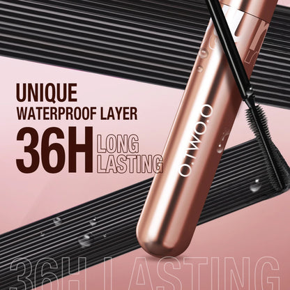 Máscara Waterproof 4D Silk Fiber O.TWO.O | Volume, Curvatura e Extensão de Pestanas