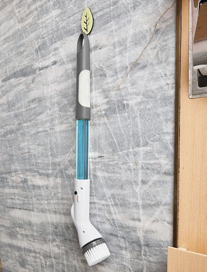 Escova Elétrica Limpeza 7-em-1 Sem Fios - 5000mAh IPX6 Extensível | Casa de Banho Cozinha