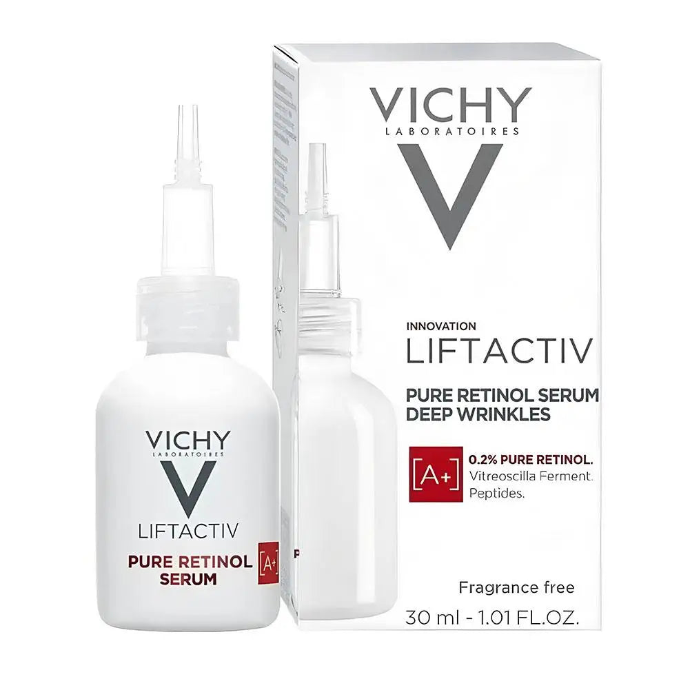 Creme Reparador Facial VICHY Ácido Salicílico 16% VC - Sérum Ácido Hialurónico B3 Retinol