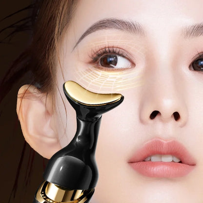 Dispositivo de Lifting Facial com Microcorrente | Massageador Anti-Envelhecimento | Rejuvenescimento da Pele | Pescoço, Rosto e Olhos