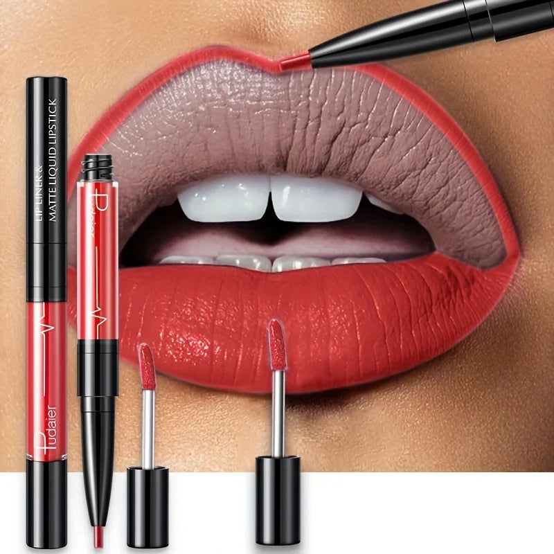 Delineador Labial À Prova de Água – Alta Pigmentação | Longa Duração | Resistente ao Suor | Contorno Perfeito