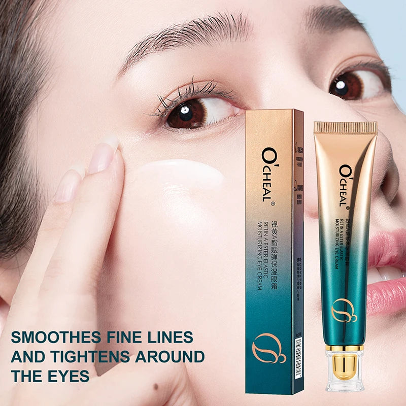 Creme Olhos OCHEAL Hidratante – Linhas Finas Olheiras Sérum Bolsas Inchaço Anti-Idade Firmeza