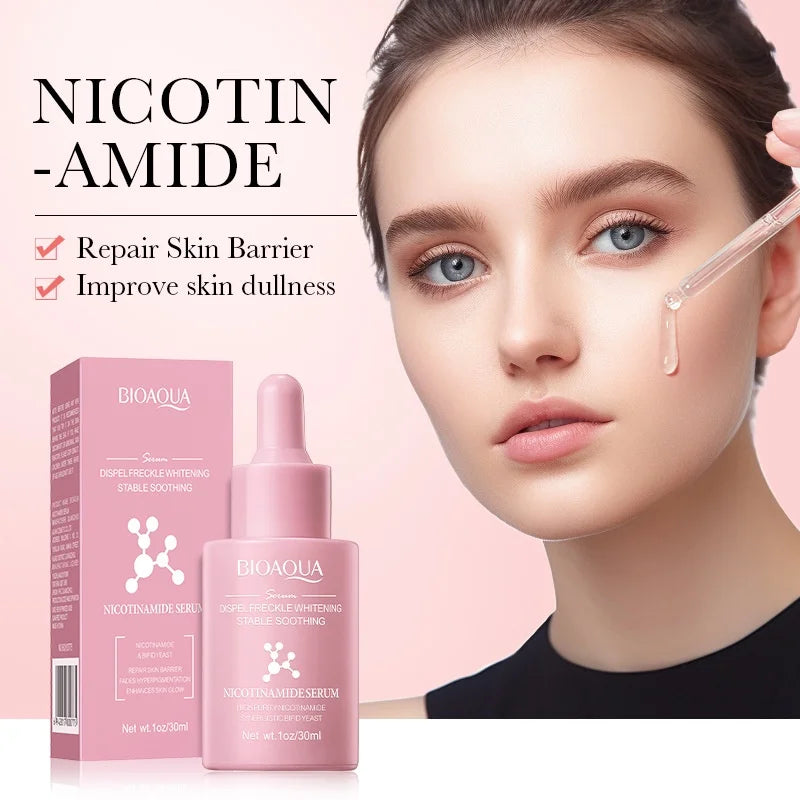 Sérum Niacinamida BIOAQUA 30ml | Clareador que Reduz Manchas e Ilumina