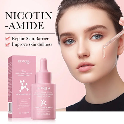 Sérum Niacinamida BIOAQUA 30ml | Clareador que Reduz Manchas e Ilumina