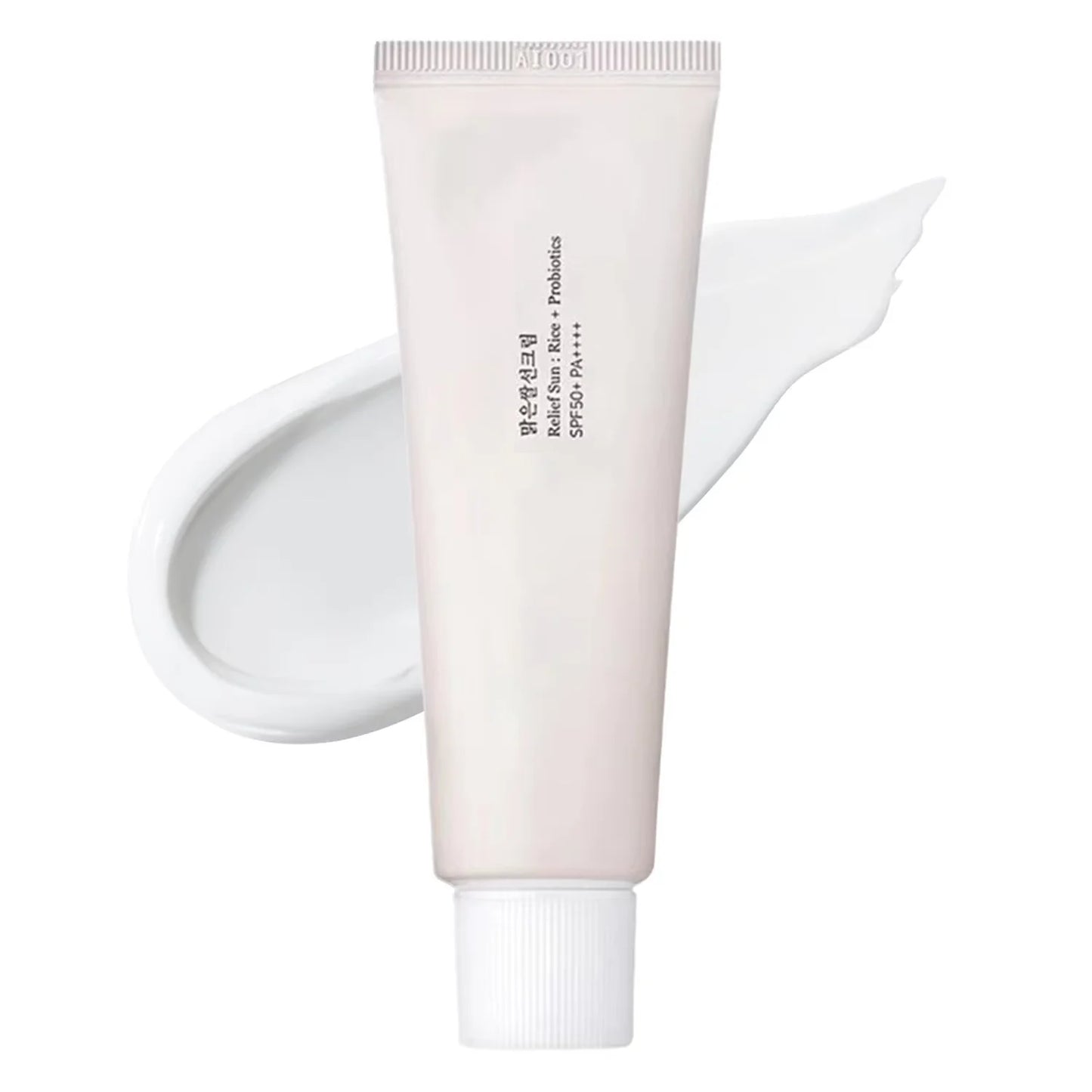 Protetor Solar Coreano Arroz SPF50++50ml – Hidratante Leve Sem Óleo Rosto e Corpo