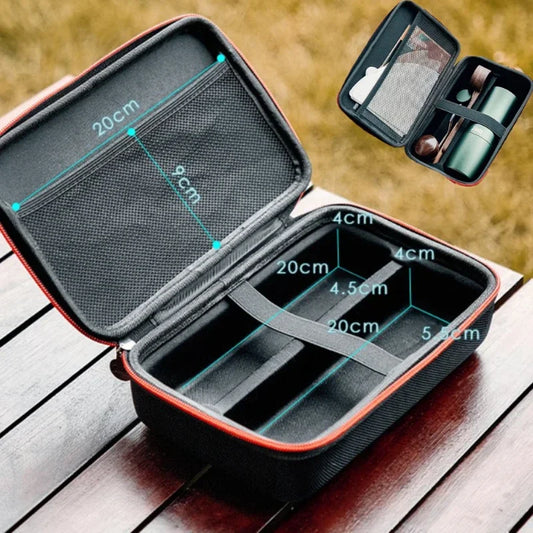 Bolsa de Transporte para Moinho de Café Portátil – Capa Protetora e Estojo de Armazenamento para Utensílios de Café