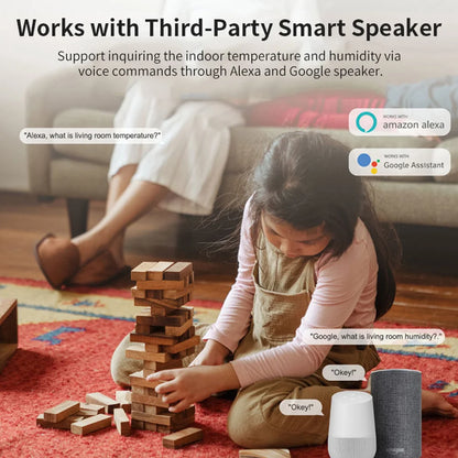 Sensor WiFi Temperatura e Humidade Inteligente | Tuya Smart