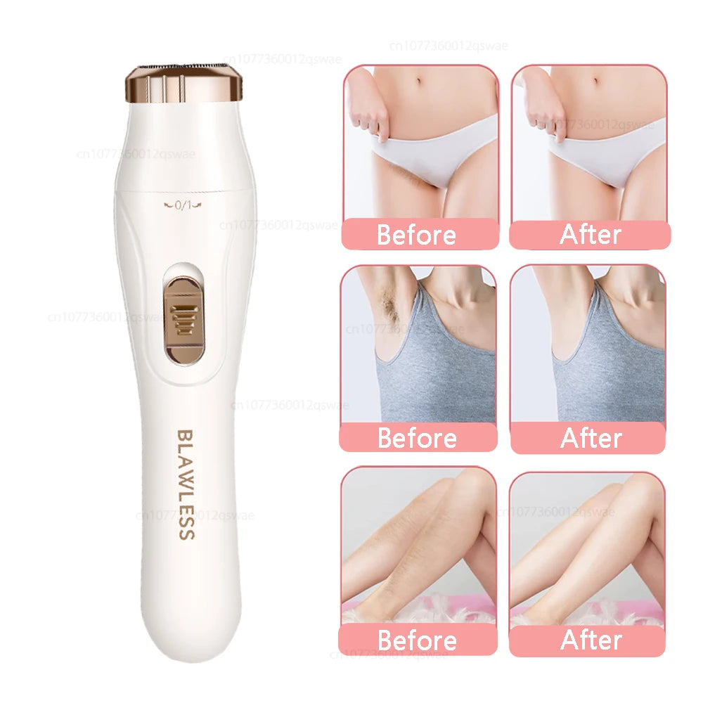 Depilador Elétrico Feminino Portátil Indolor