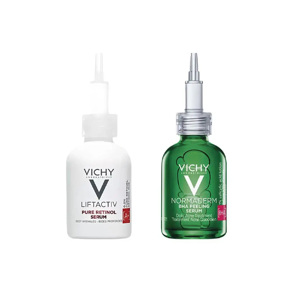 Creme Reparador Facial VICHY Ácido Salicílico 16% VC - Sérum Ácido Hialurónico B3 Retinol