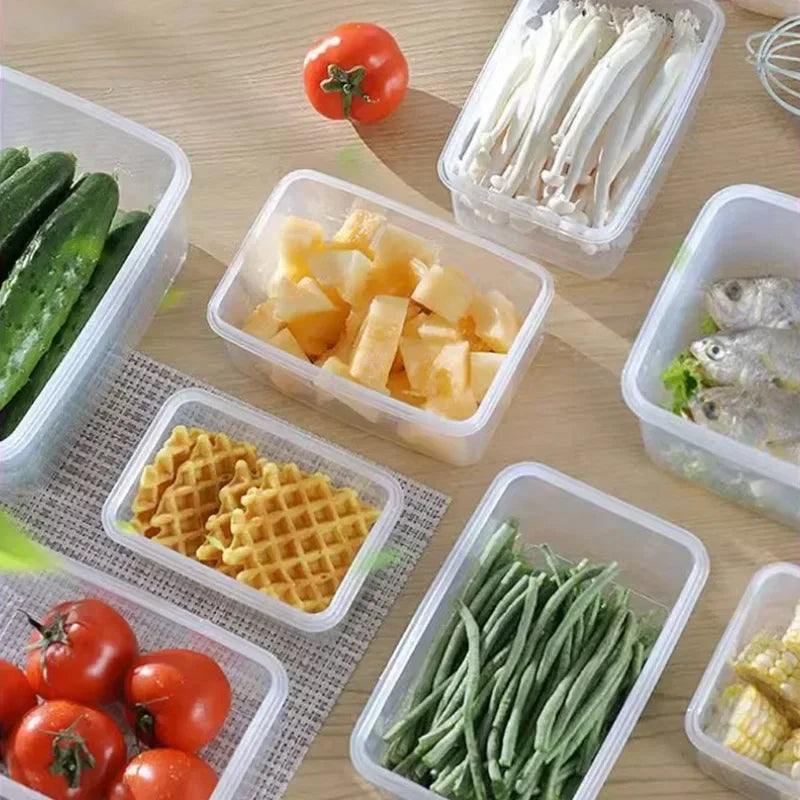 Caixa Hermética para Frigorífico | Plástico Apto para Microondas e Marmita