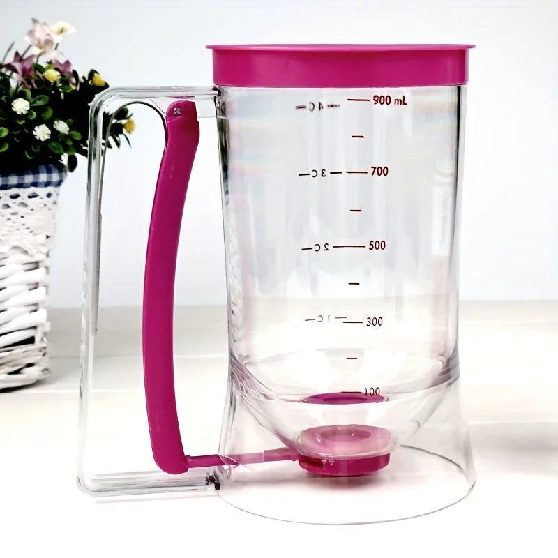 Doseador de Massa Graduado 900ml | Para Panquecas e Bolos