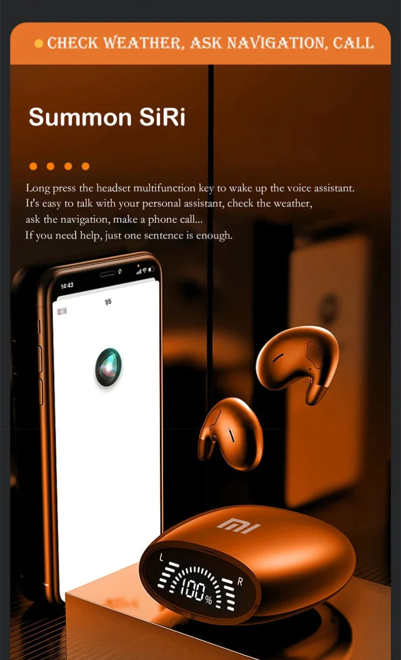 Xiaomi Mijia Sleep Earbuds Bluetooth 5.3 - Auriculares Invisíveis para Dormir com Cancelamento de Ruído