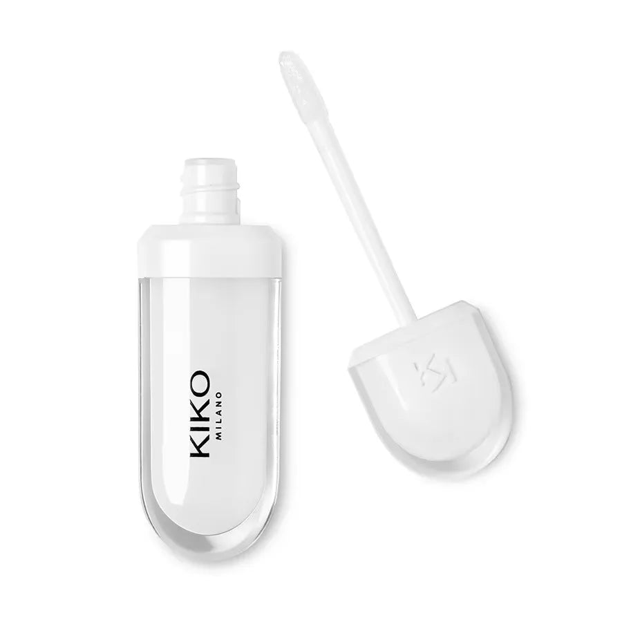 Gloss Labial KIKO 3D Hydra Espelho – Brilho Shimmer Hidratante Perolado Volumizador Não Transfere