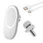 Carregador Magnético Sem Fio para Carro MagSafe | Suporte e Carregamento Simultâneo