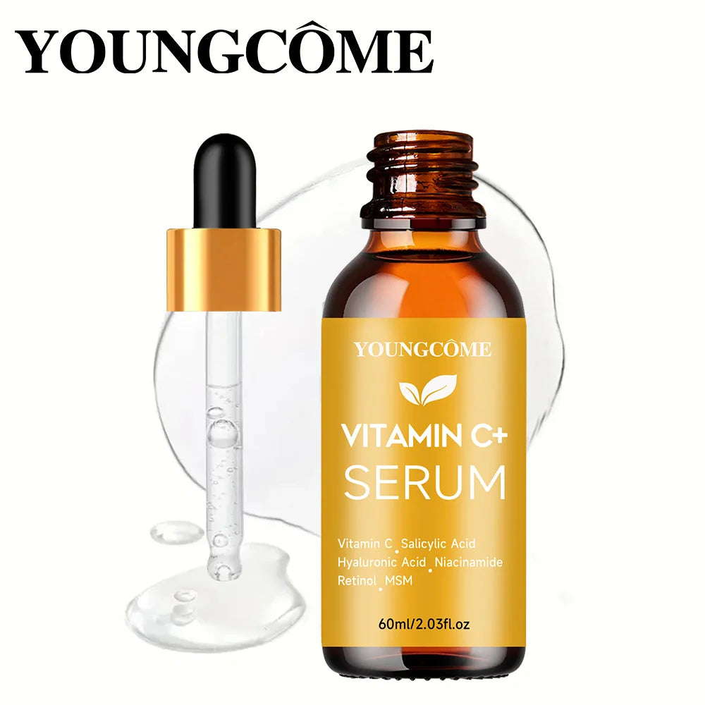 Sérum Vitamina C+ Anti-Rugas 60ml - Lifting Firmeza Ilumina Clareia Linhas Finas Anti-Idade