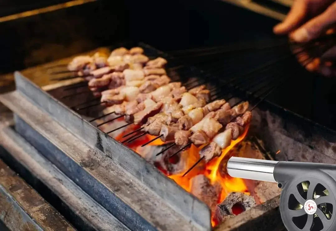 Soprador Portátil para Churrasco e Uso Doméstico