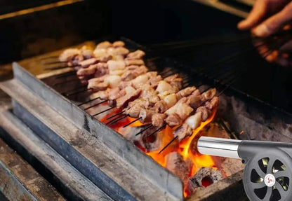 Soprador Portátil para Churrasco e Uso Doméstico