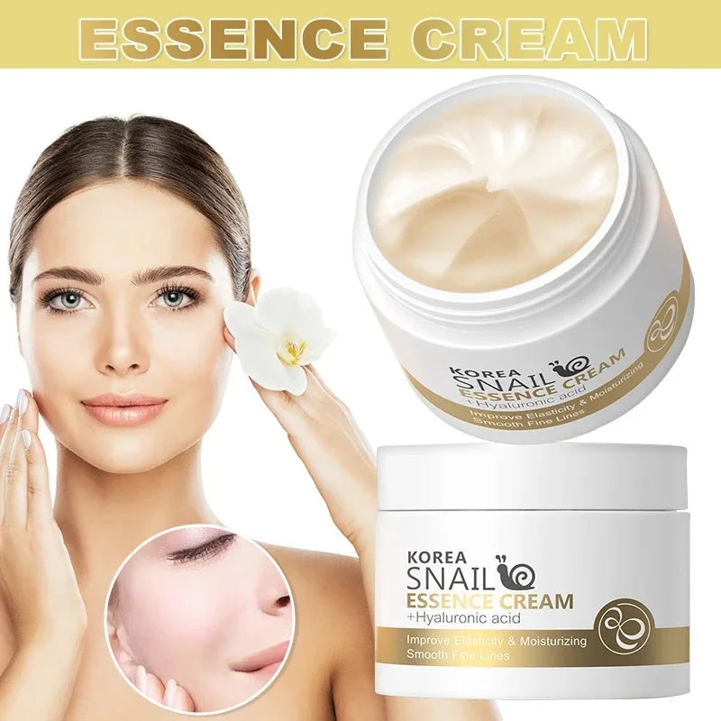 Creme Facial LAIKOU Caracol Anti-Idade 25g | Hidratante que Reduz Rugas e Repara a Pele