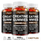 Xemenry Creatine Monohydrate Gummies | Energia, Massa Muscular e Performance | 30 / 60 / 100 Gummies