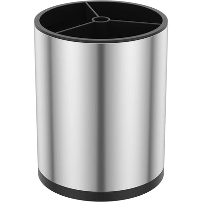 Suporte Talheres Rotativo 360º em Inox – Escorredor Pauzinhos Colheres Garfos | Organização Cozinha