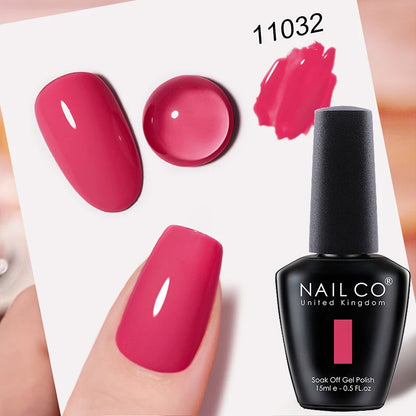 Verniz Gel NAILCO 15ml UV/LED Sem Hema/TPO – Base e Top Coat Profissional Semi-Permanente