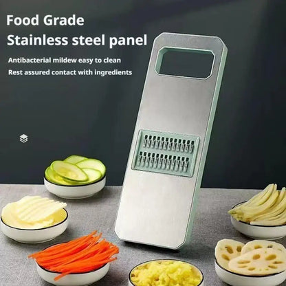 Fatiador de Legumes e Frutas Manual – Ralador, Cortador e Picador de Alimentos | Chopper para Batatas e Vegetais | Acessório Prático para Cozinha