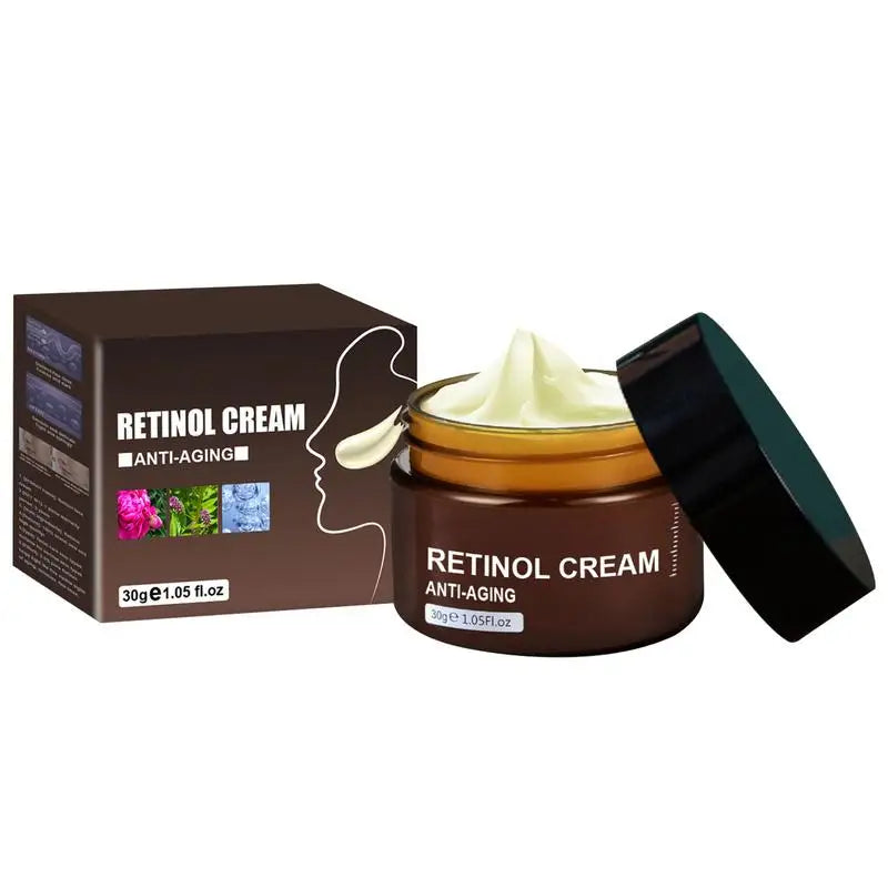 Creme Sérum Retinol 30g Facial Olhos – Firmeza Lifting Anti-Idade Reduz Rugas Linhas Finas