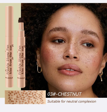 Caneta de Sardas Artificiais Waterproof | Efeito Natural e Duradouro