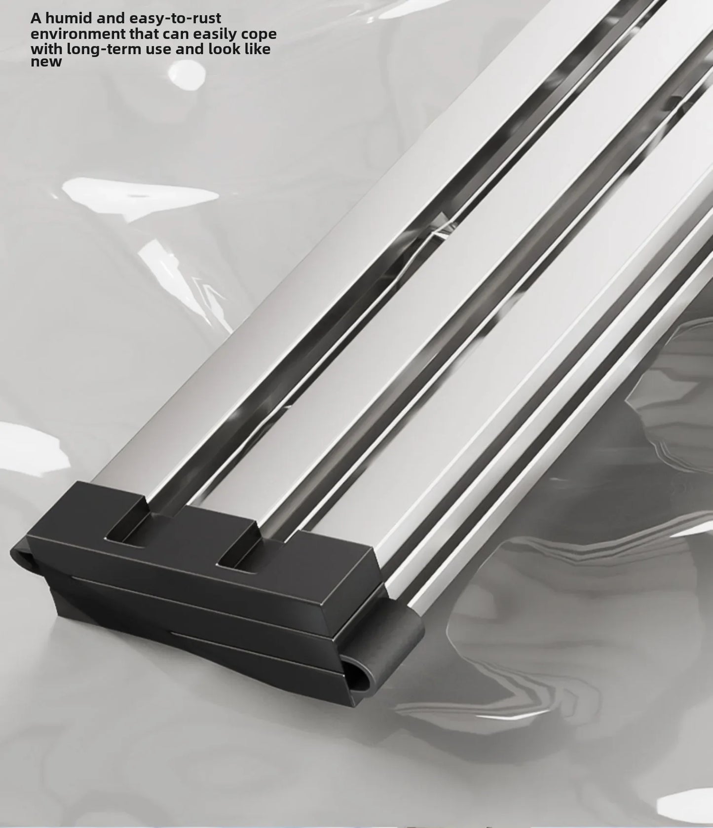 Escorredor Inox Retrátil Lava-Loiça 42x32,5cm – Cesto Organização Pratos e Pauzinhos | Inox 304