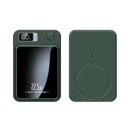 Power Bank Premium Magnético 20000mAh Wireless 15W Carregador Portátil Rápido iPhone MagSafe