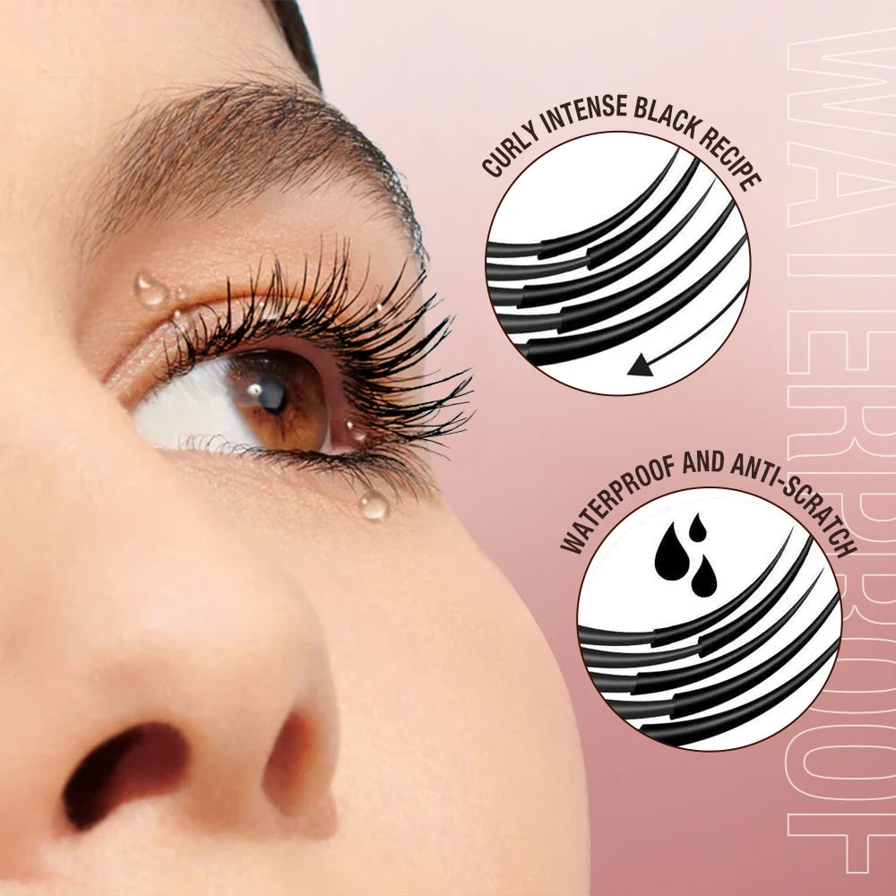 Máscara Waterproof 4D Silk Fiber O.TWO.O | Volume, Curvatura e Extensão de Pestanas
