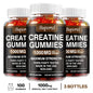 Xemenry Creatine Monohydrate Gummies | Energia, Massa Muscular e Performance | 30 / 60 / 100 Gummies