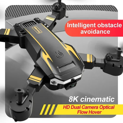 Drone Outdoor G6 5G Profissional 8K – Fotografia Aérea HD, Evitação de Obstáculos Omnidirecional, Quadricóptero com Alcance de 10.000 m