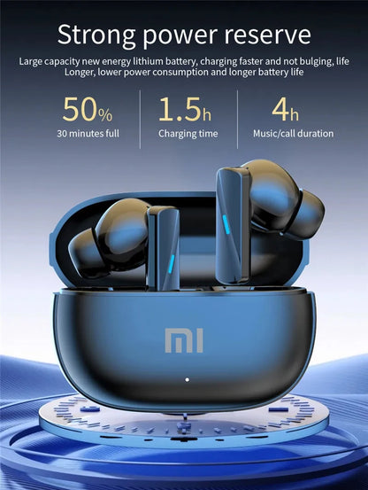 Xiaomi True Wireless Earbuds com Estojo Flip - Auriculares Bluetooth à Prova d'Água para Desporto