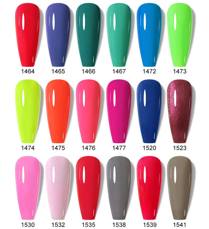 Verniz Gel NAILCO 15ml UV/LED Sem Hema/TPO – Base e Top Coat Profissional Semi-Permanente