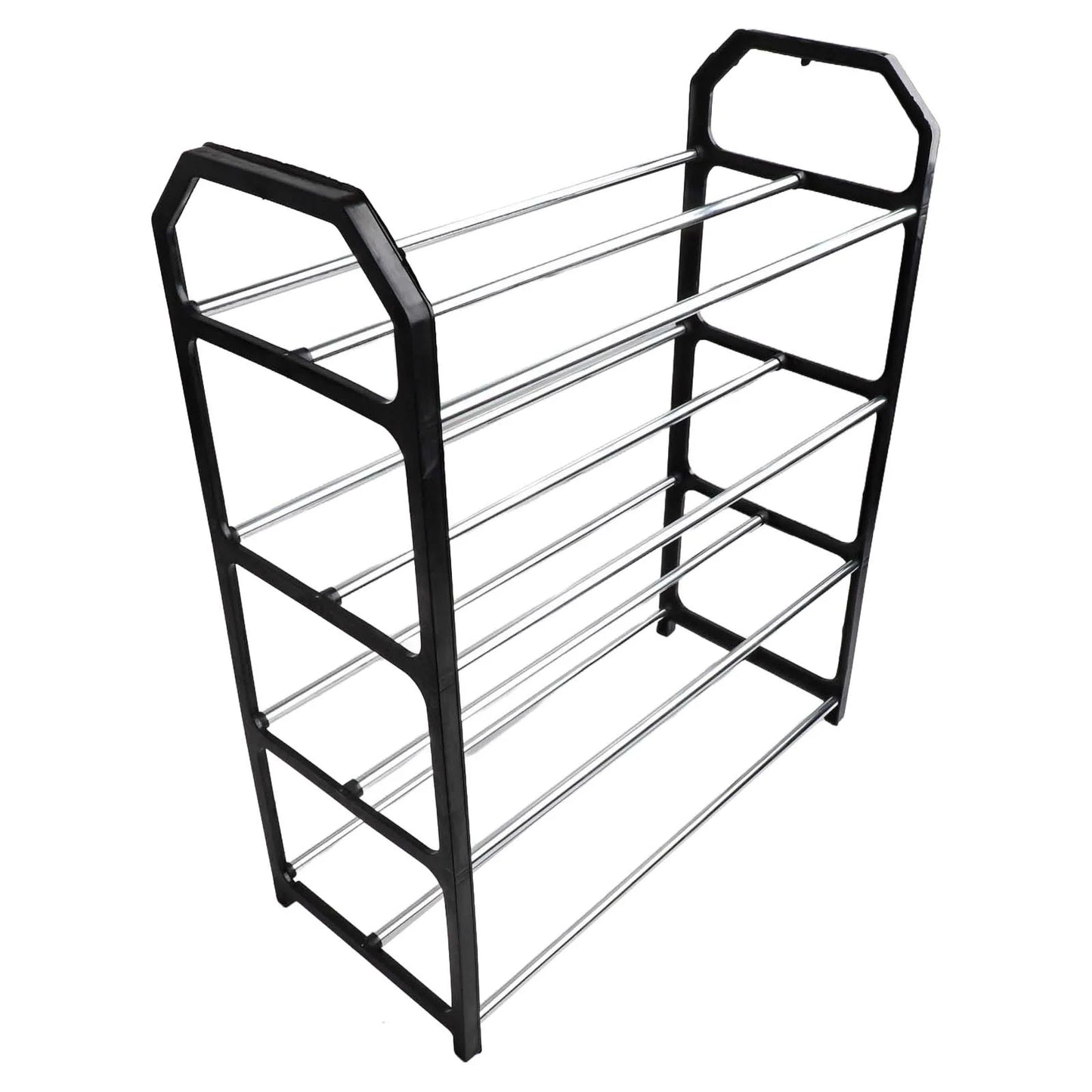 Sapateira Metálica de Múltiplos Níveis 50x42x18cm - Organizador de Sapatos para Sala e Quarto