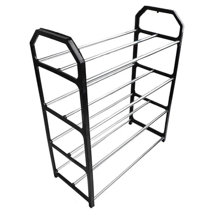 Sapateira Metálica de Múltiplos Níveis 50x42x18cm - Organizador de Sapatos para Sala e Quarto