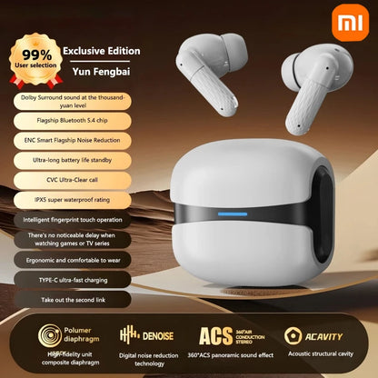Xiaomi Fones TWS 5.3 com Microfone HD - Auriculares Bluetooth Stereo HiFi para iPhone e Android