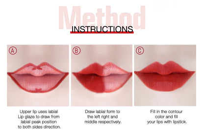 Batom 2 em 1 Matte e Gloss | 12 Cores para Todos os Looks