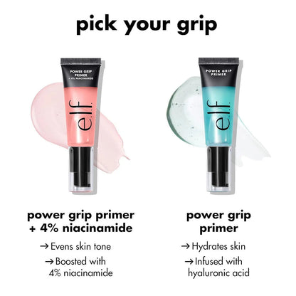 ELF Power Grip Primer Base Facial Hidratante em Gel - Fixação Maquilhagem Longa Duração Textura Perfeita