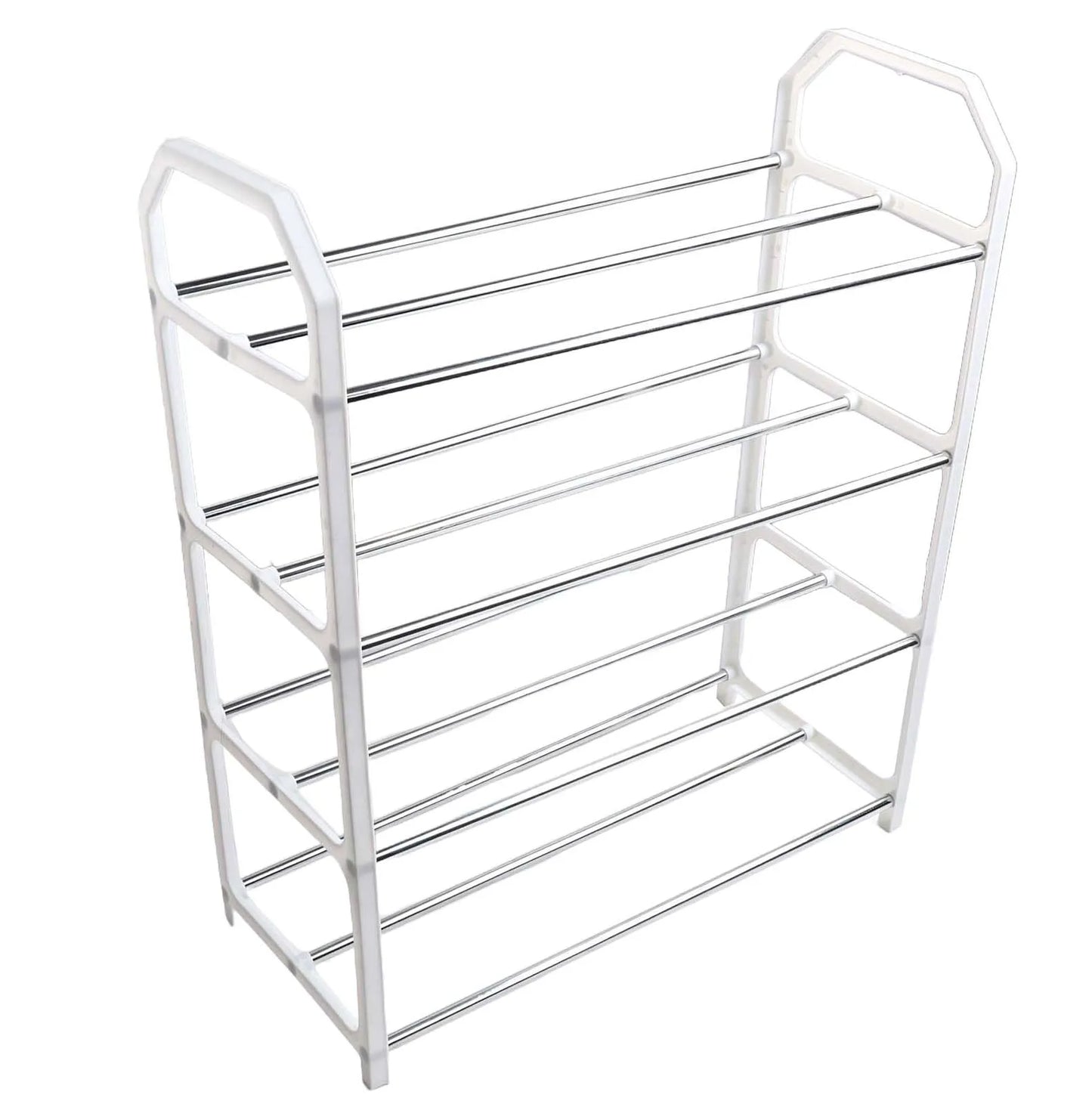 Sapateira Metálica de Múltiplos Níveis 50x42x18cm - Organizador de Sapatos para Sala e Quarto