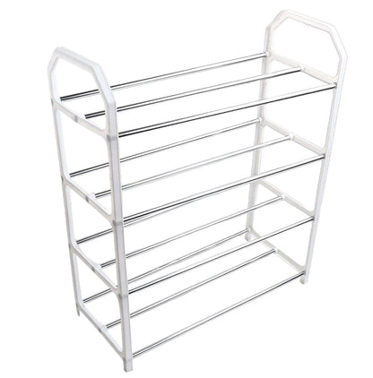 Sapateira Metálica de Múltiplos Níveis 50x42x18cm - Organizador de Sapatos para Sala e Quarto