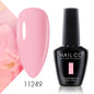 Verniz Gel NAILCO 15ml Série Vermelho Escuro – Cores Glitter UV Manicure Profissional Semi-Permanente
