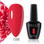 Verniz Gel NAILCO 15ml Série Vermelho Escuro – Cores Glitter UV Manicure Profissional Semi-Permanente