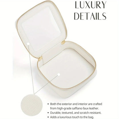Bolsa Cosmética Mini Transparente | Necessaire de Viagem Impermeável