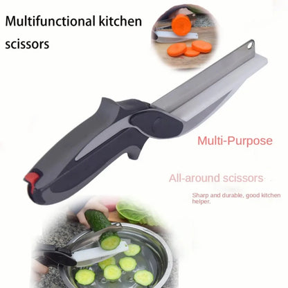 Tesoura 2 em 1 para Cozinha