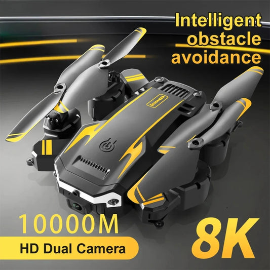 Drone Outdoor G6 5G Profissional 8K – Fotografia Aérea HD, Evitação de Obstáculos Omnidirecional, Quadricóptero com Alcance de 10.000 m