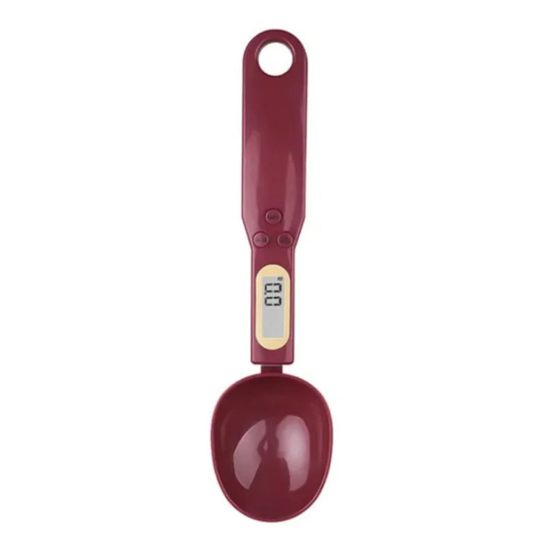 Colher Balança Digital de Cozinha 500g | Precisão 0,1g com Ecrã LED