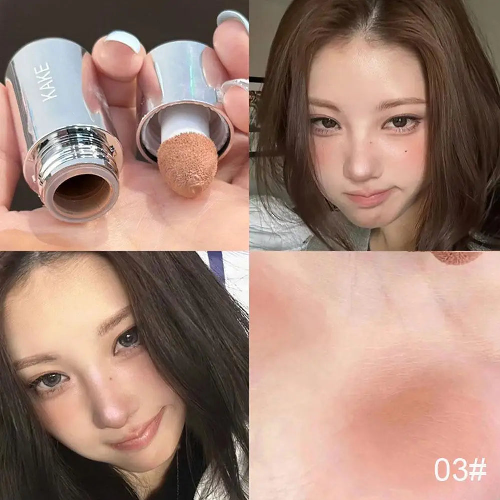 Blush Cremoso Facial 4 Cores | Mate Aveludado Impermeável e Natural